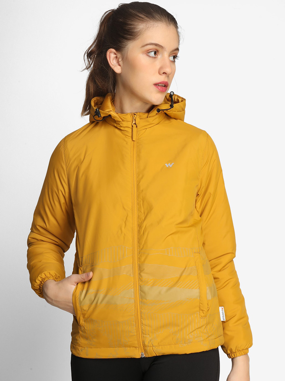 Buy Wildcraft Women Mustard Lightweight Outdoor Sporty Jacket Jackets