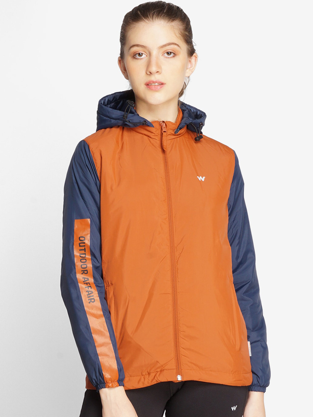 Buy Wildcraft Women Rust Lightweight Longline Outdoor Sporty Jacket