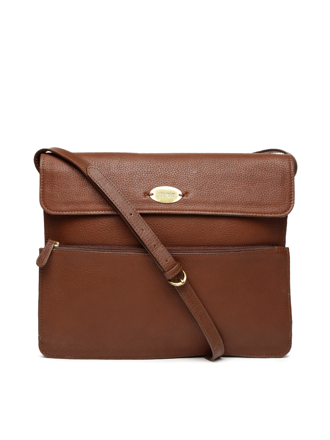 Buy Hidesign Brown Solid Sling Bag Handbags for Women 1983818 Myntra