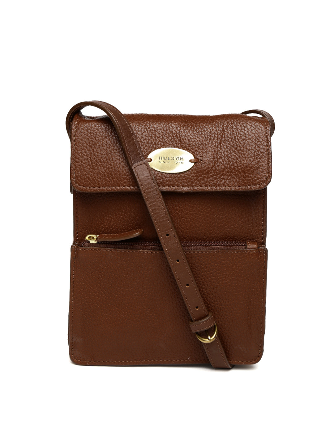 Buy Hidesign Brown Solid Sling Bag Handbags for Women 1983820 Myntra