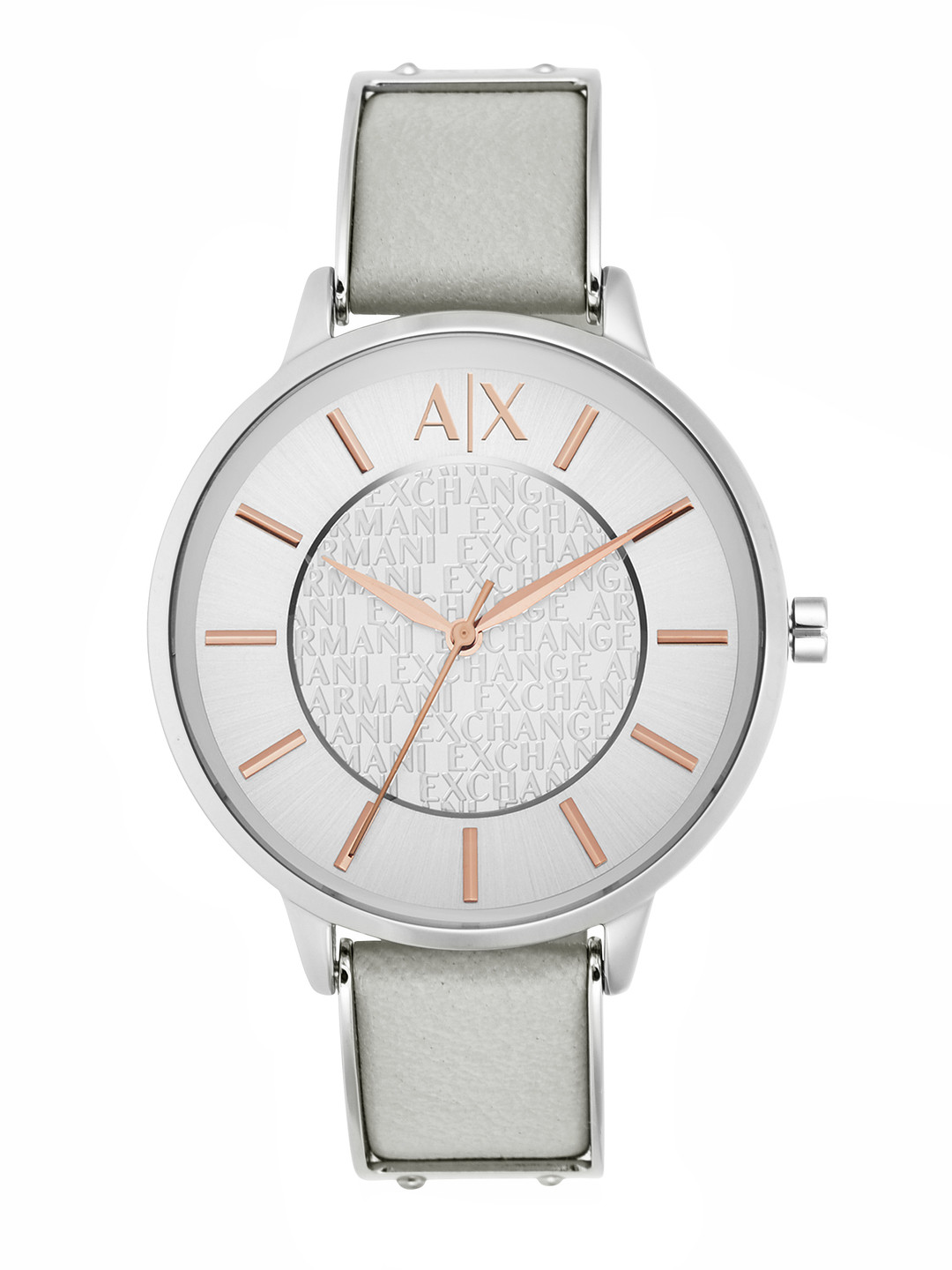 Buy Armani Exchange Women Leather Straps Analogue Watch AX5311I ...