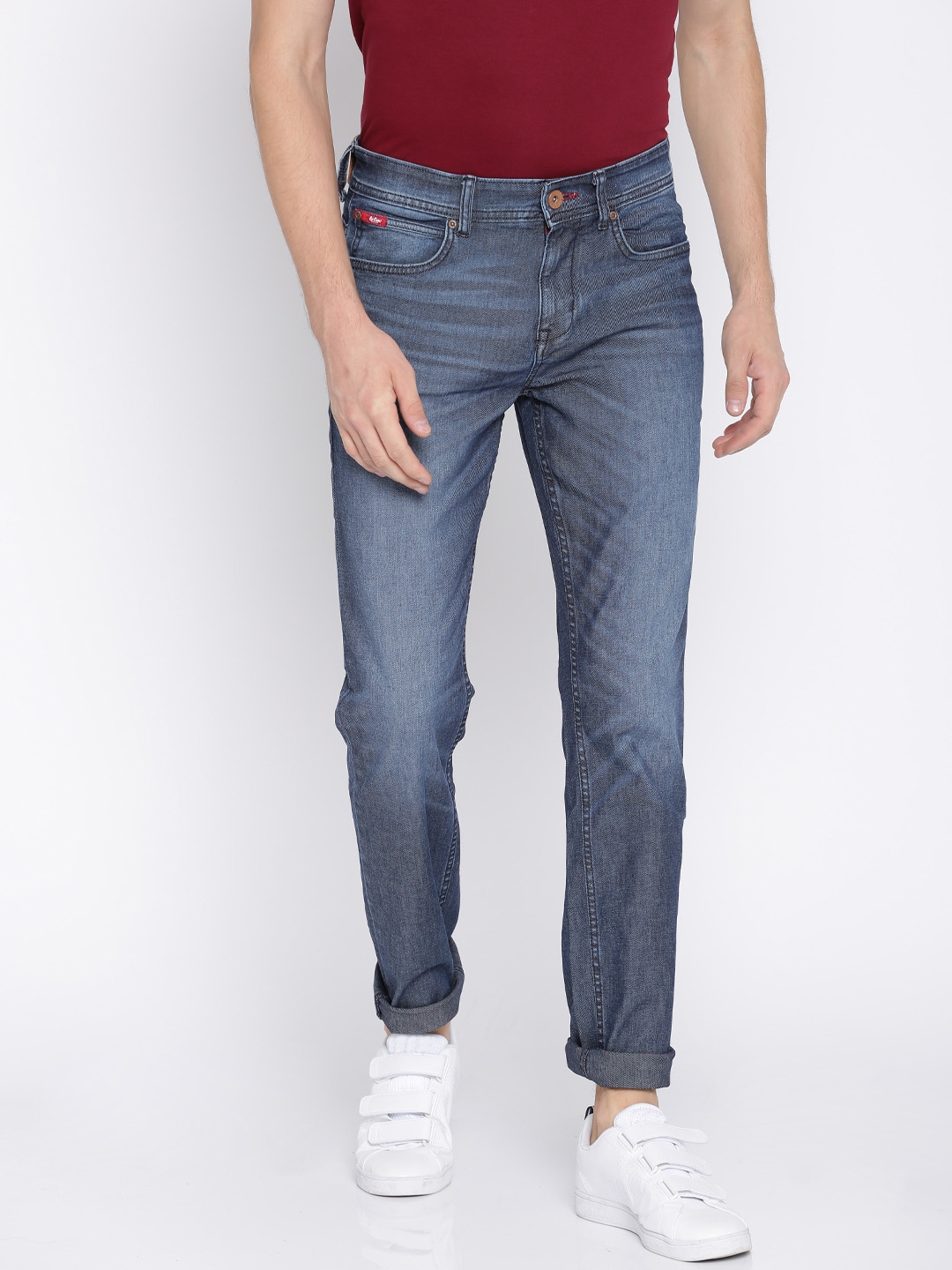 lee cooper denim joggers