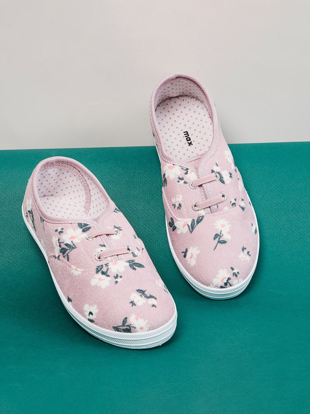 Buy Max Girls Printed Slip On Sneakers Casual Shoes for Girls