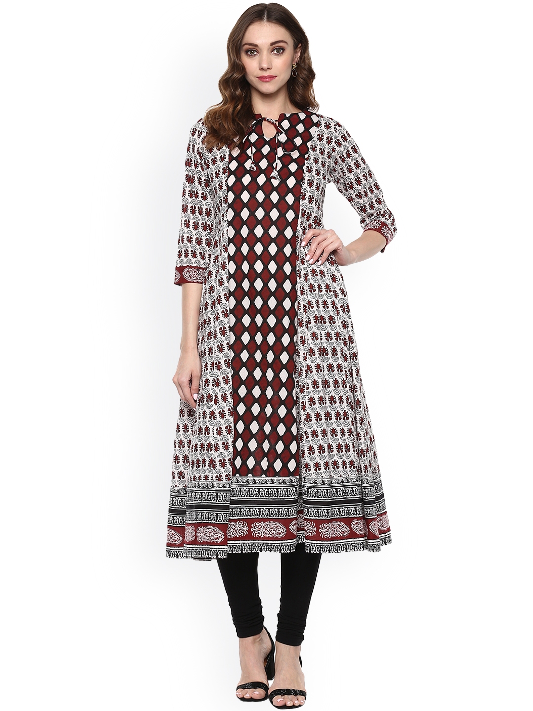 anarkali kurti myntra
