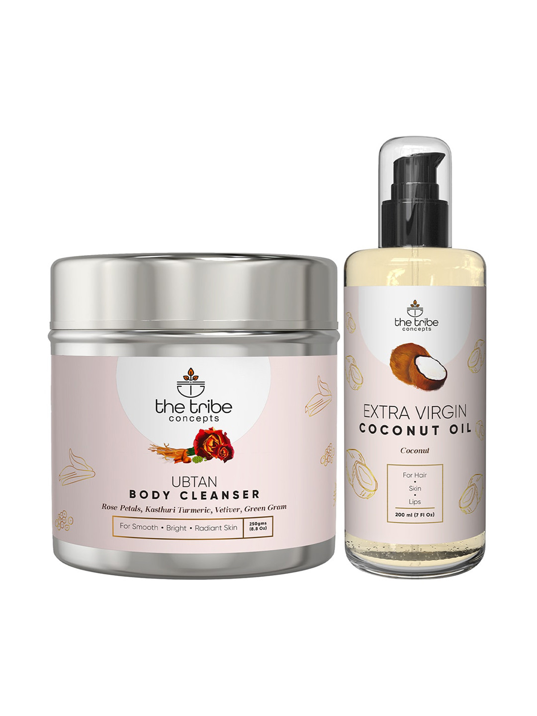 Buy The Tribe Concepts Body Polishing Kit (250g + 200ml) Body Scrub