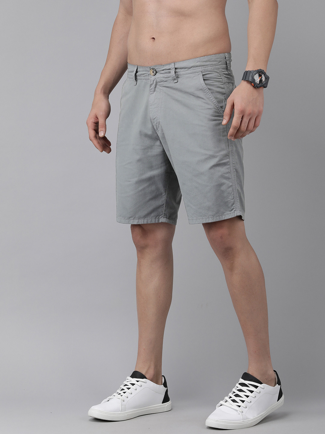 Buy Roadster Men Slim Fit Casual Regular Shorts - Shorts for Men ...