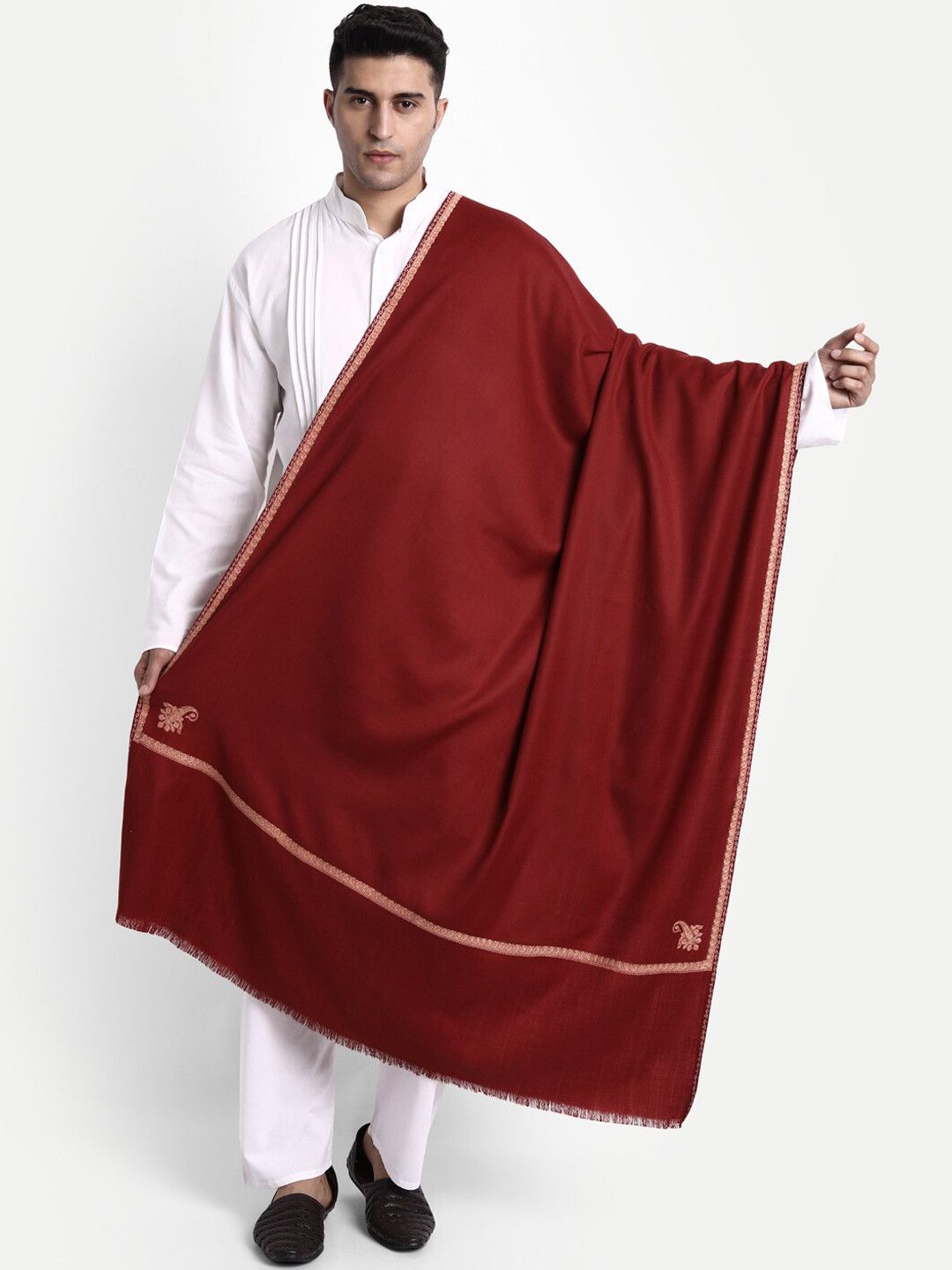 woolen shawl myntra