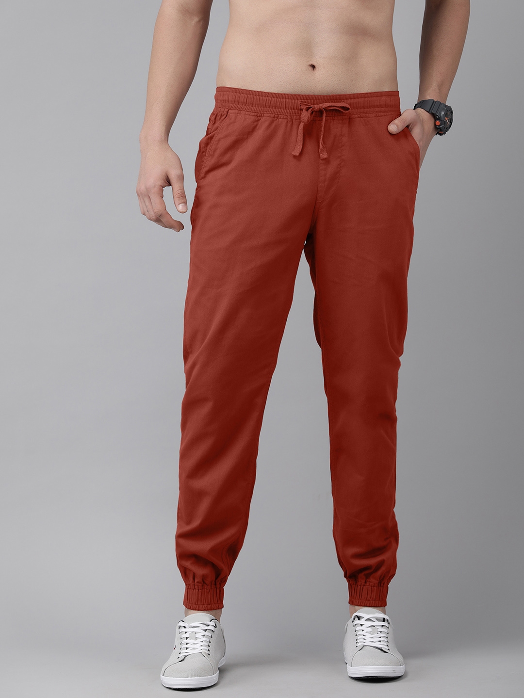 roadster joggers myntra