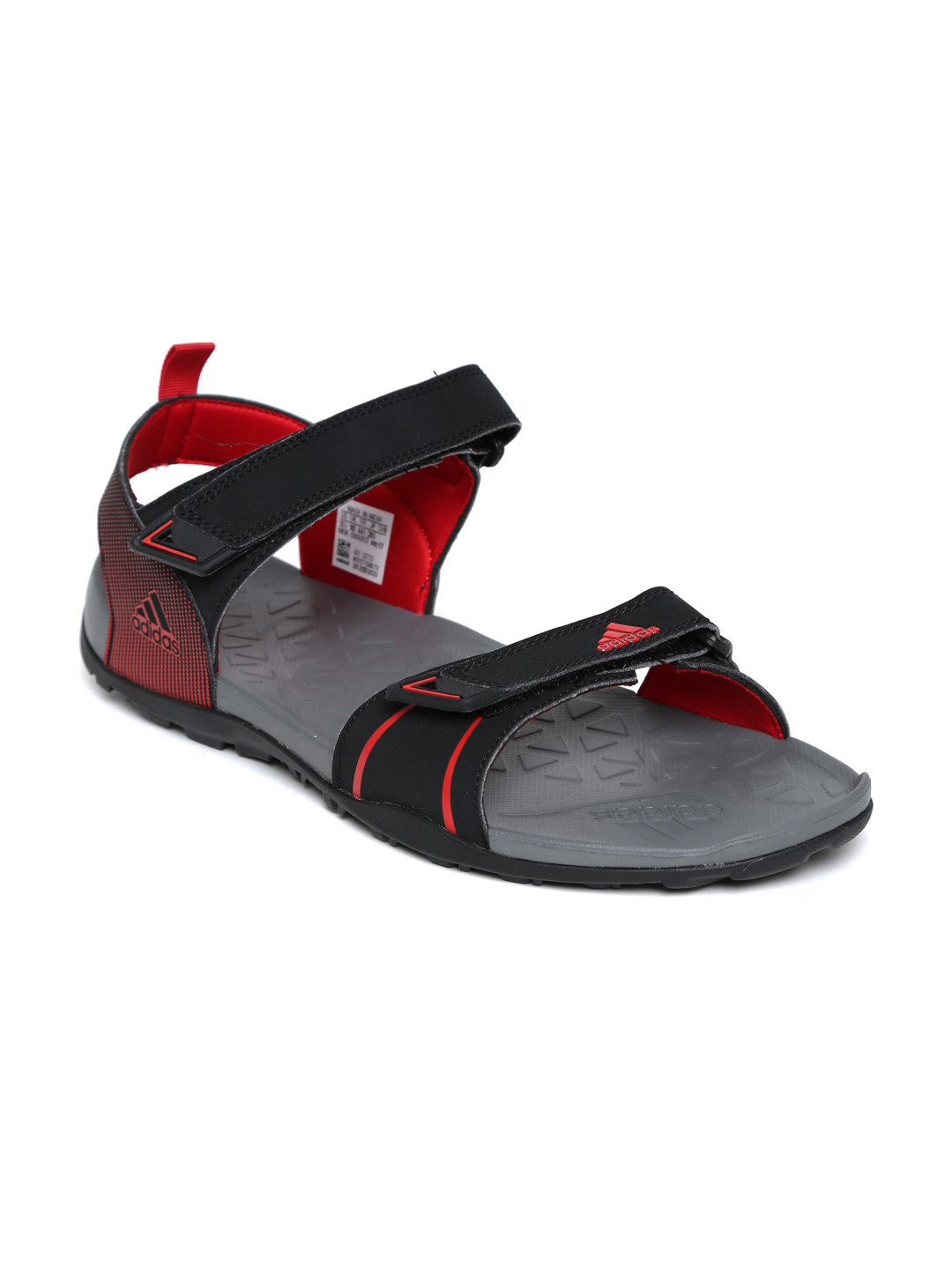 mens red adidas sandals