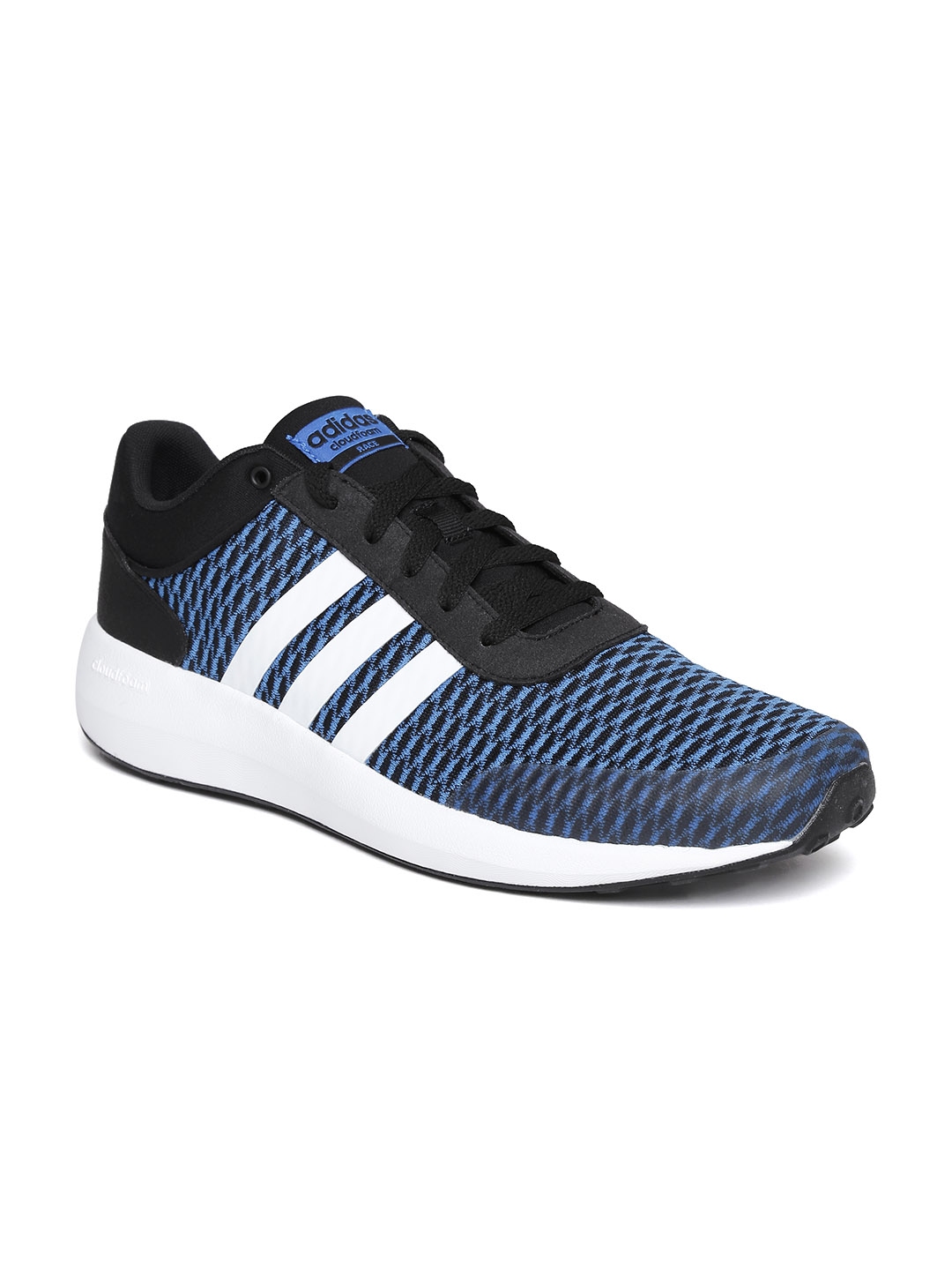Buy ADIDAS NEO Men Blue Cloud Foam Race Patterned Sneakers - Casual Shoes for Men 1989233 | Myntra