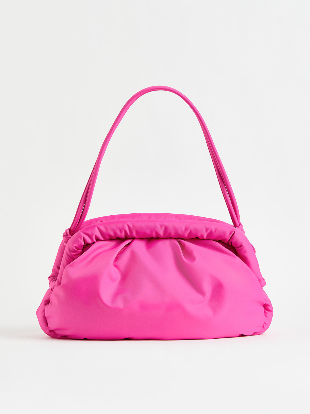 Buy H&M Woman Pink Large Padded Shoulder Bag Handbags for Women