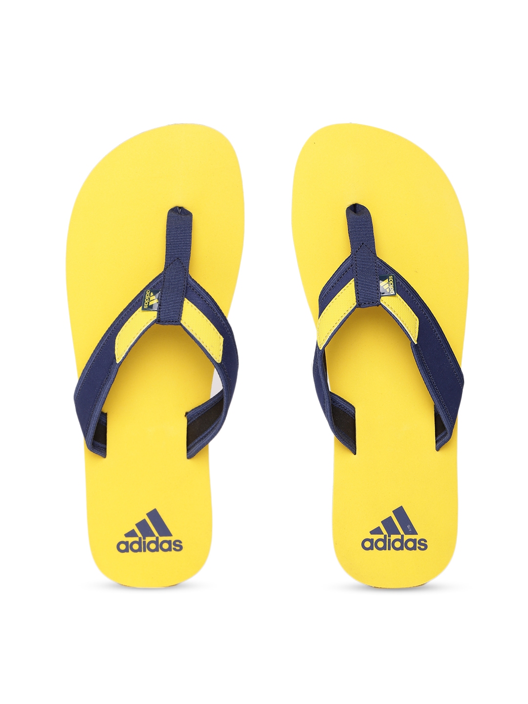 Buy ADIDAS Men Navy & Yellow Adirio Attack 2 Flip Flops - Flip Flops for Men 1989423 | Myntra