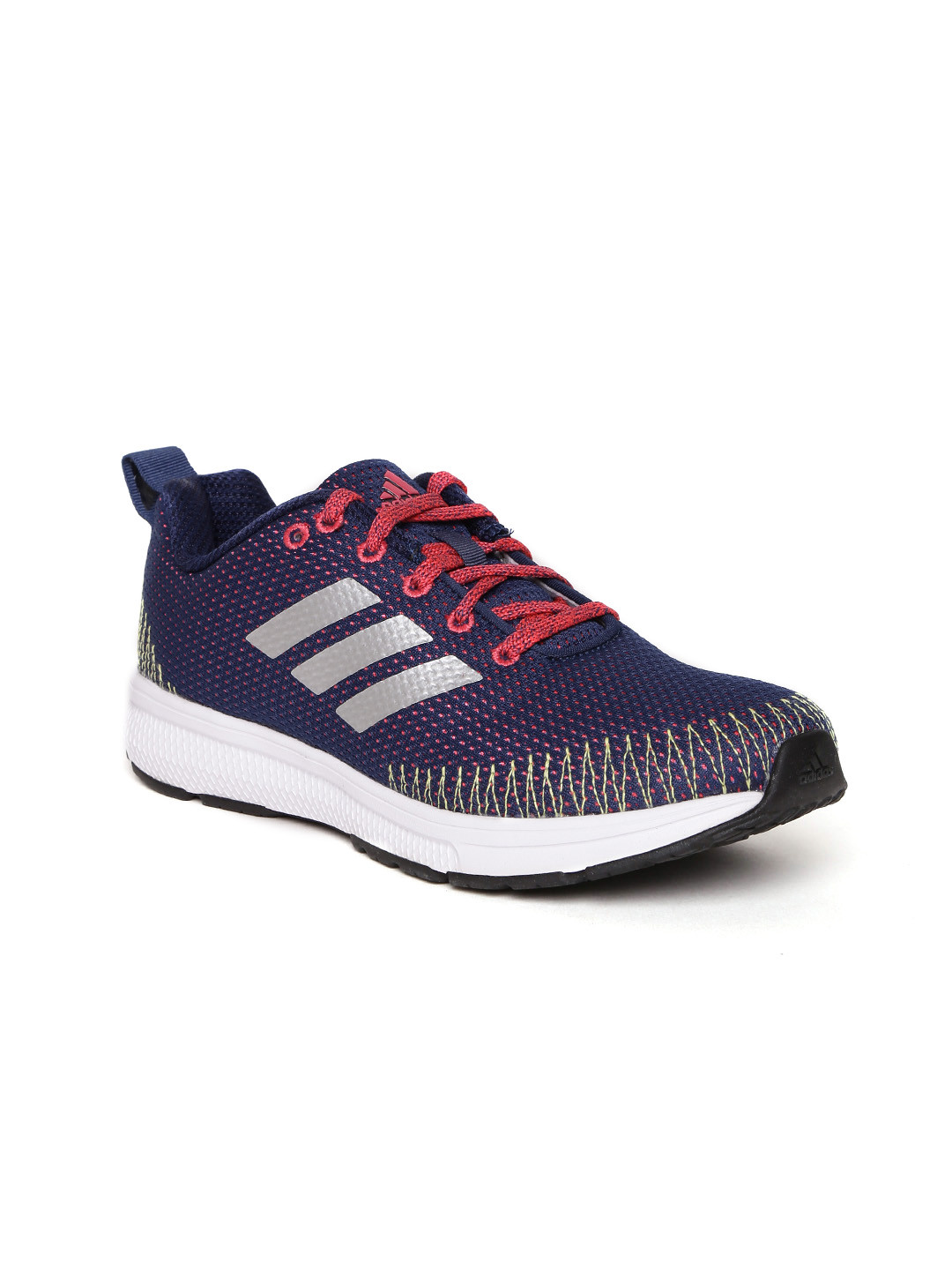 adidas navy blue running shoes