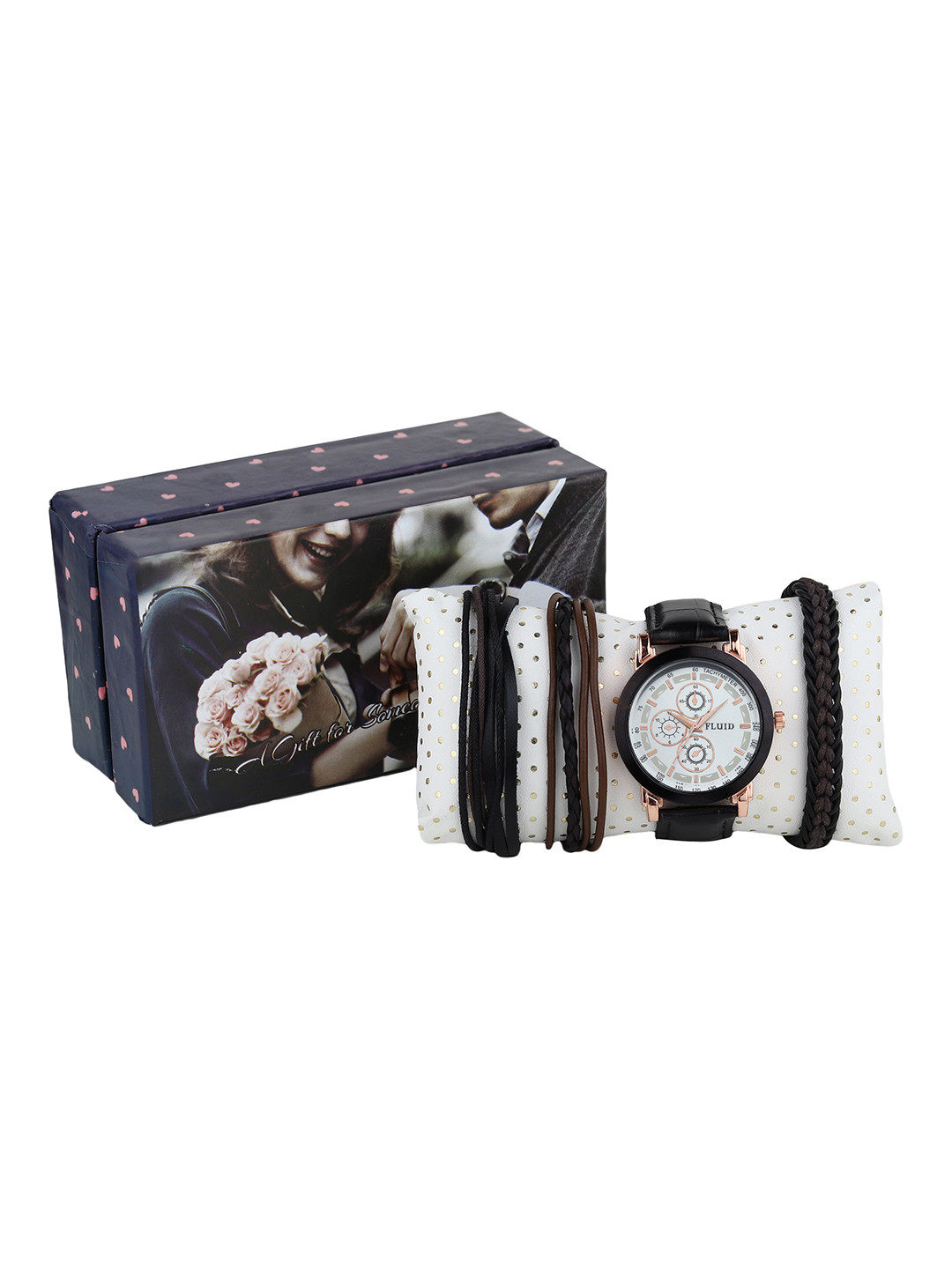 Buy FLUID Men Watch Gift Set FL Watch Gift Set 64 Watch Gift Set for