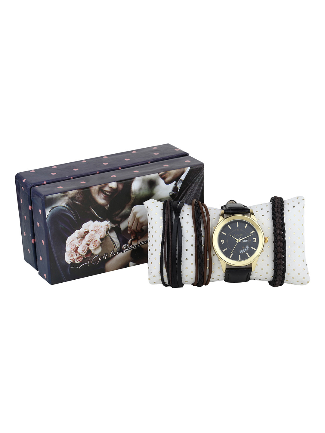 Buy FLUID Men Watch Gift Set FL Watch Gift Set 70 Watch Gift Set for