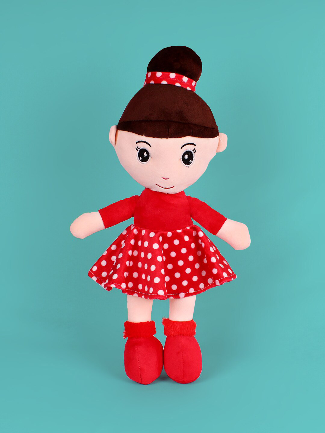 Buy DukieKooky Kids Red Soft Doll Soft Toys And Dolls for Unisex Kids