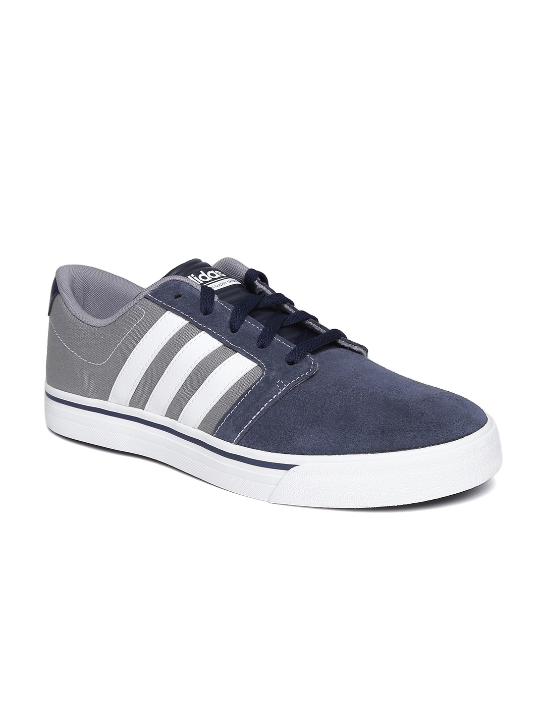 Buy ADIDAS NEO Men Navy CloudFoam Super Skate Sneakers - Casual Shoes ...