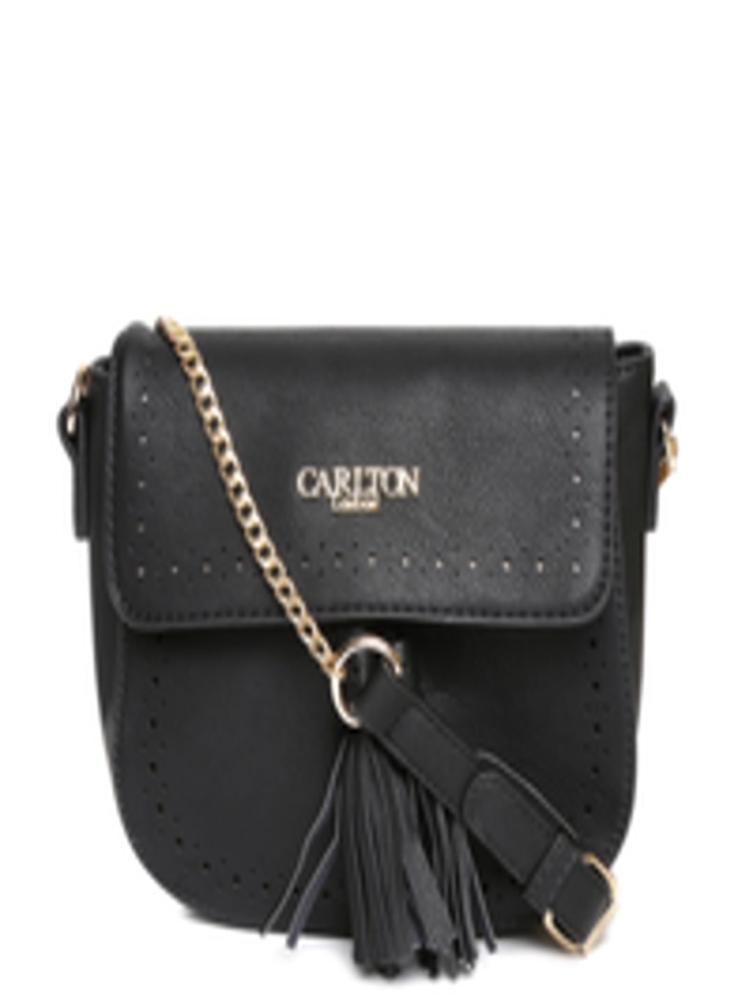 Buy Carlton London Black Cut Out Sling Bag - Handbags for Women 1990257 | Myntra