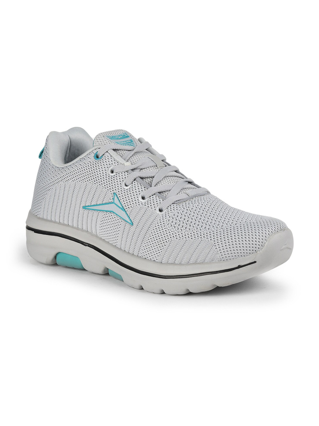 Buy JQR Men LINE Grey Lace Up Mid Top Mesh Running Sports Shoes