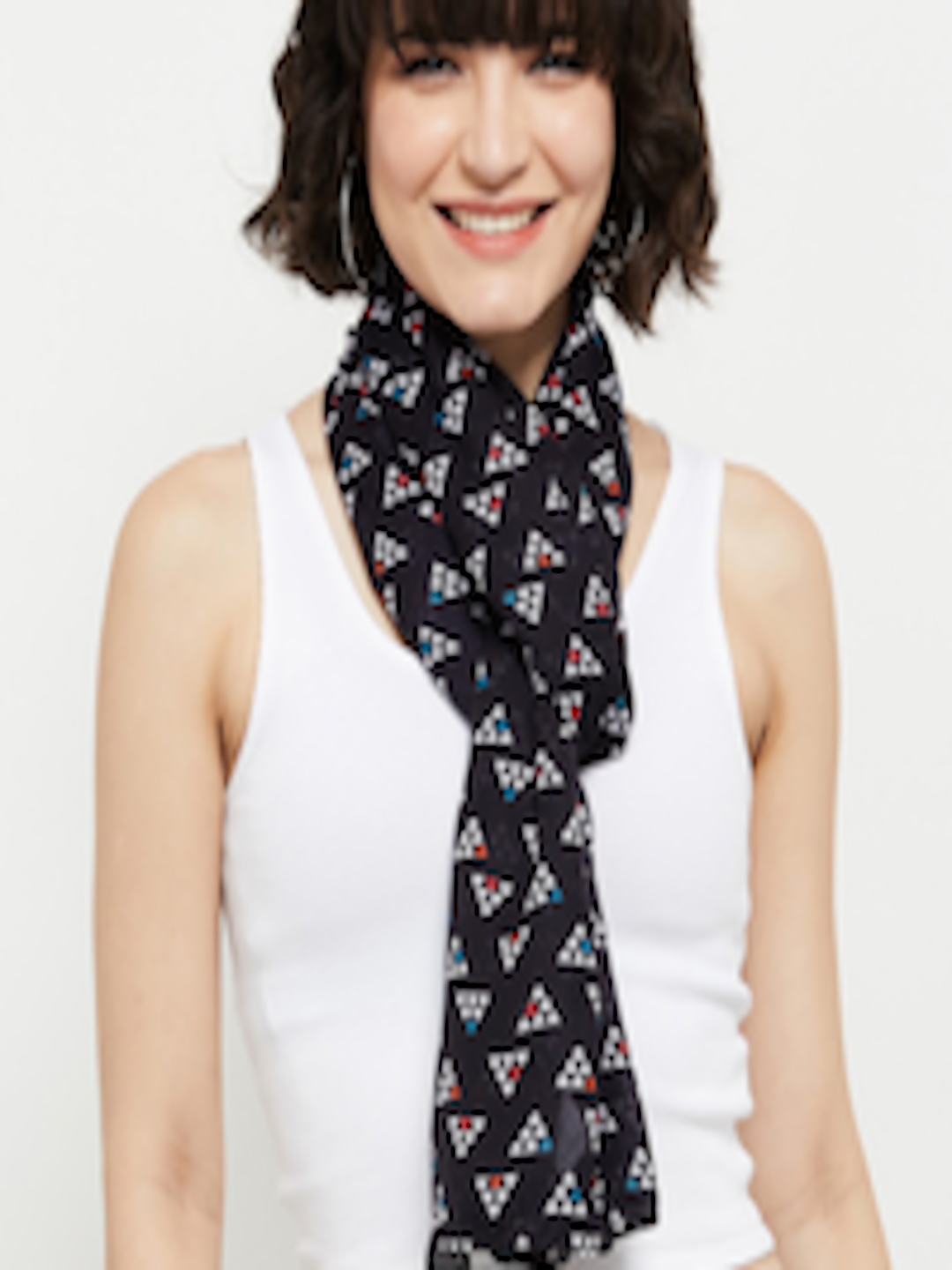 Buy Max Women Printed Polyester Scarf - Scarves for Women 19909708 | Myntra