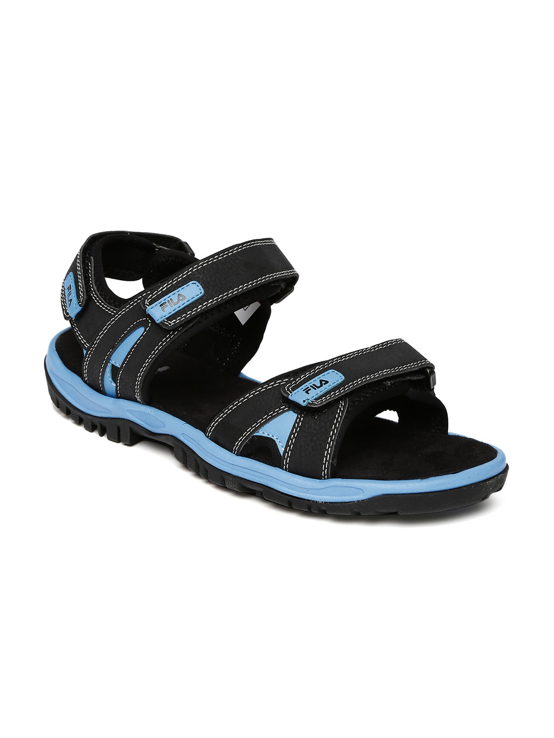 Buy FILA Men Black Belmont Sports Sandals Sports Sandals for Men