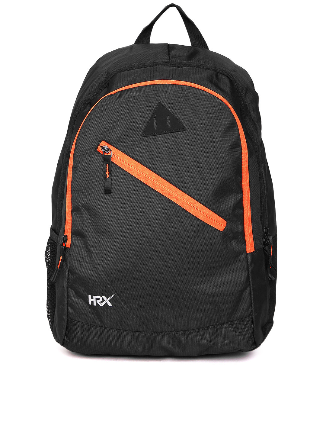Buy HRX By Hrithik Roshan Unisex Black Solid Backpack Backpacks for