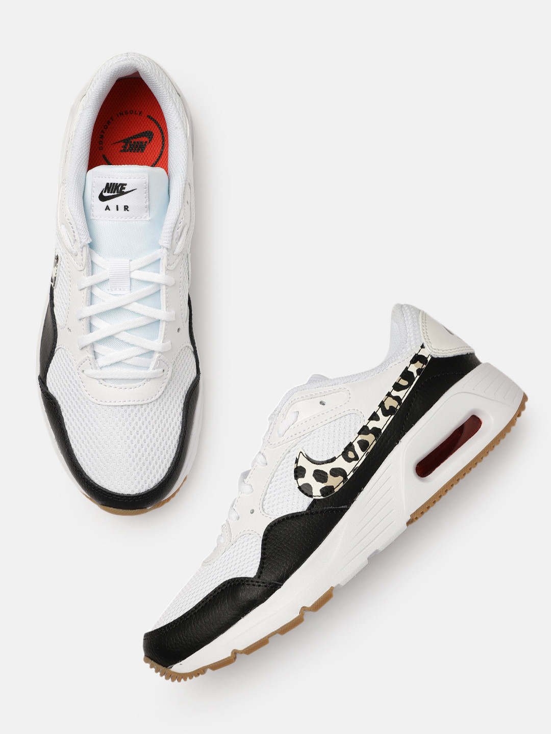 womens white and grey nike shoes