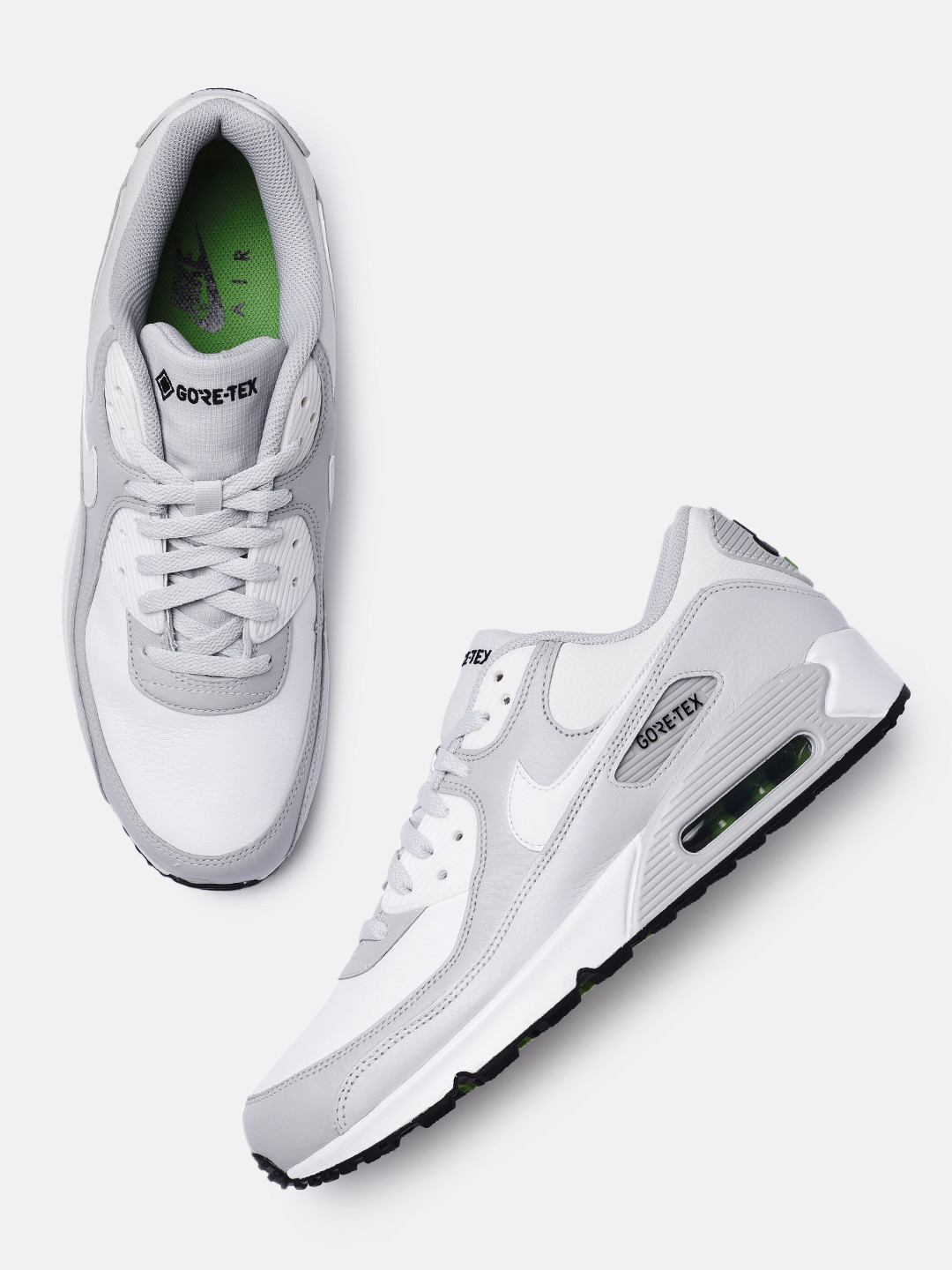 mens nike air max 90 trainers white