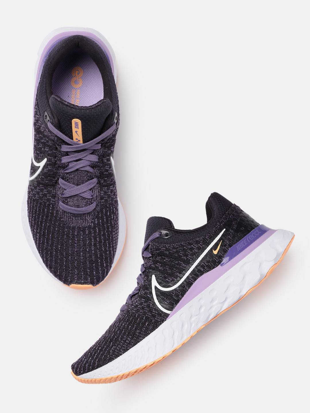 Buy Nike Women Purple React Infinity Running Shoes Sports Shoes for Women 19935182 Myntra