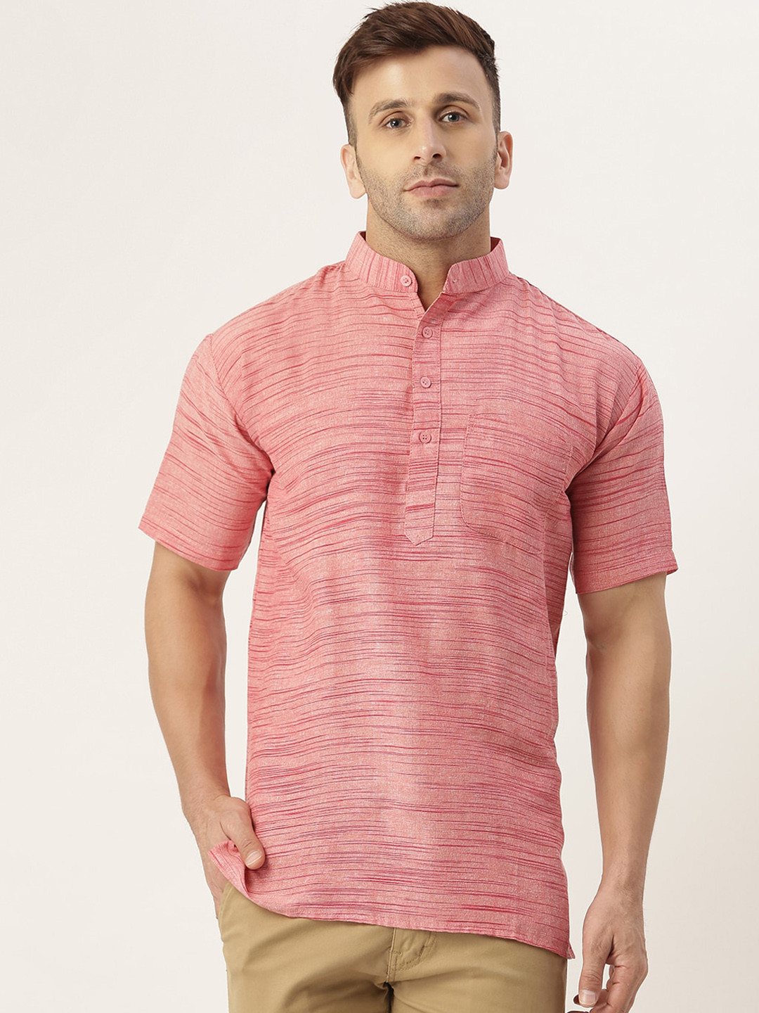 Buy RIAG Men Rose Solid Kurta Kurtas for Men 19937508 Myntra