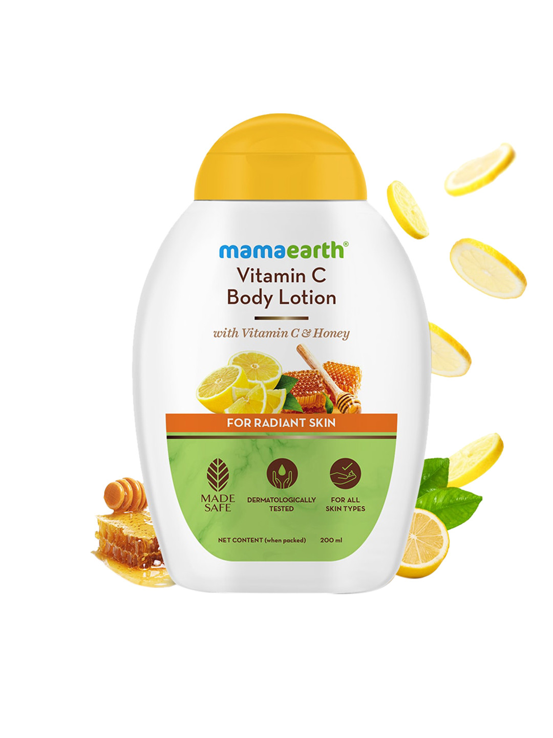 Buy Mamaearth Vitamin C Body Lotion With Honey For All Skin Types 200