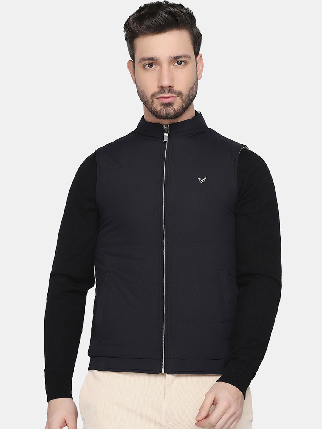 Buy Blackberrys Men Navy Blue Padded Jacket Jackets for Men 19942360