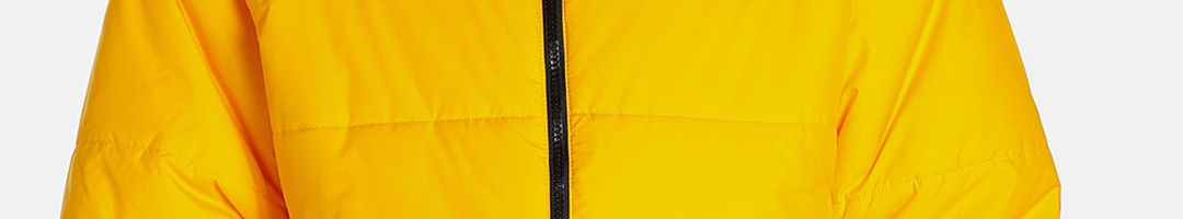 Buy Puma Men Orange Classics Padded Brand Logo Puffer Jacket - Jackets ...