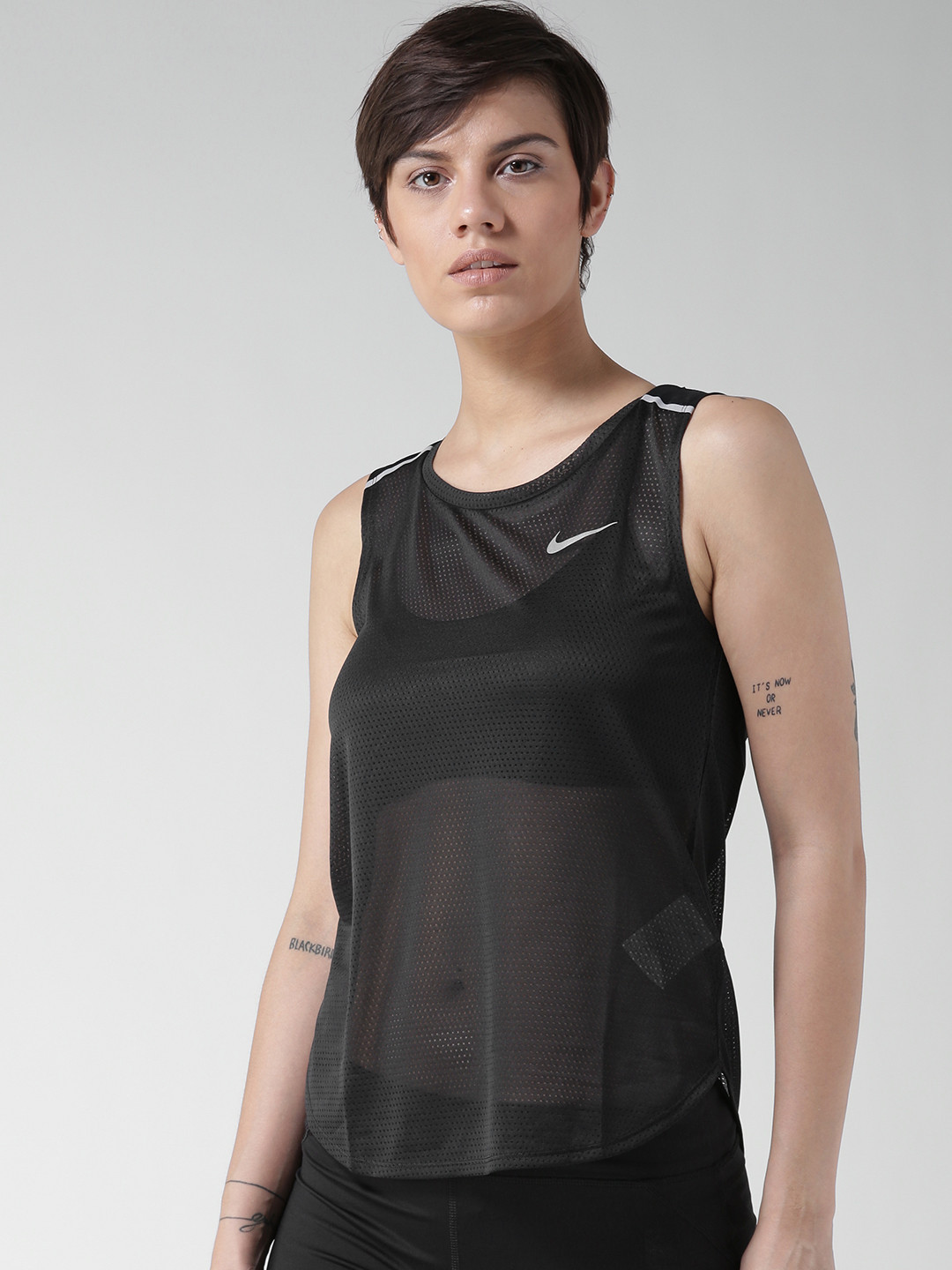 womens black nike tank top