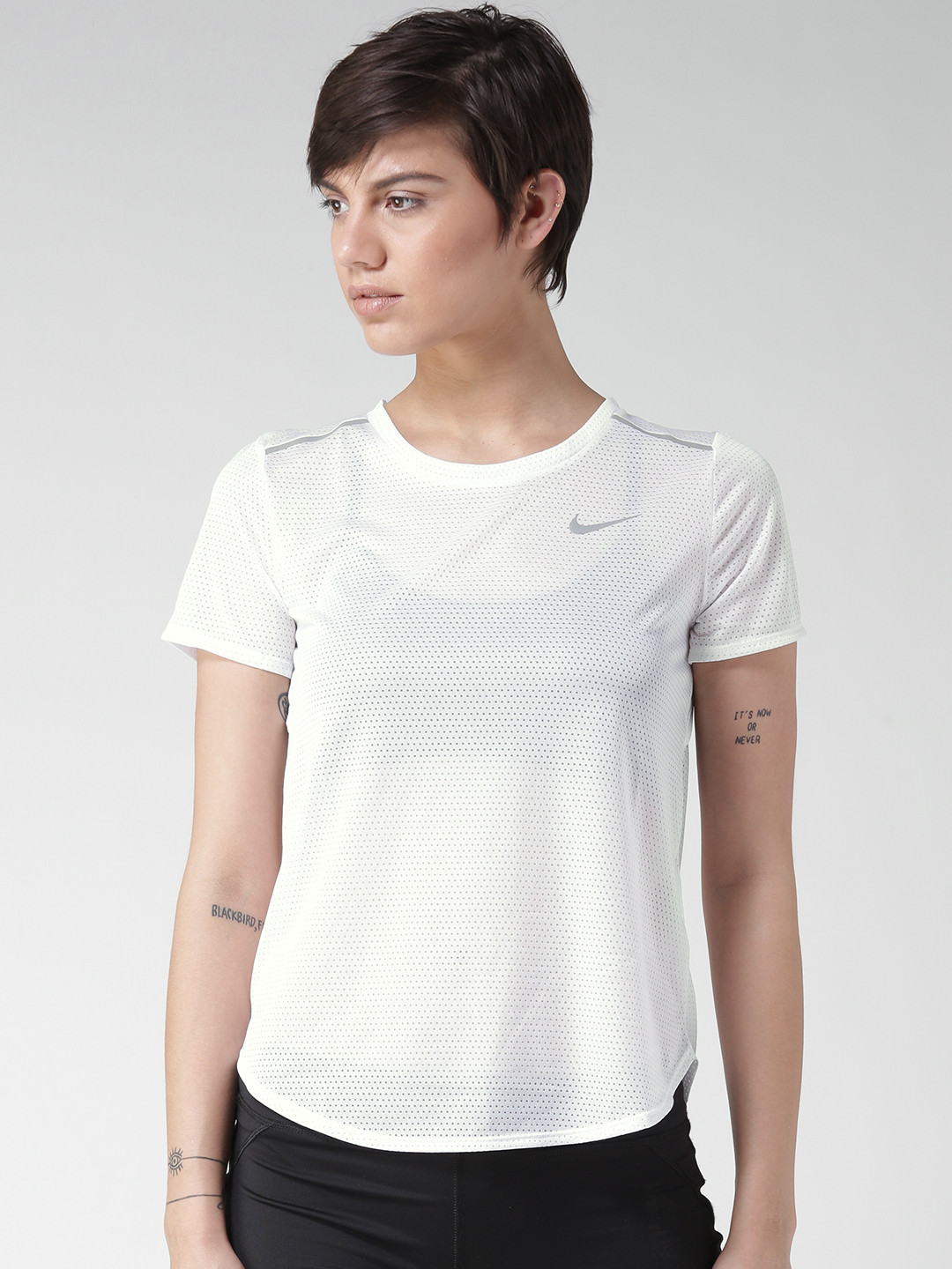 ladies white nike top