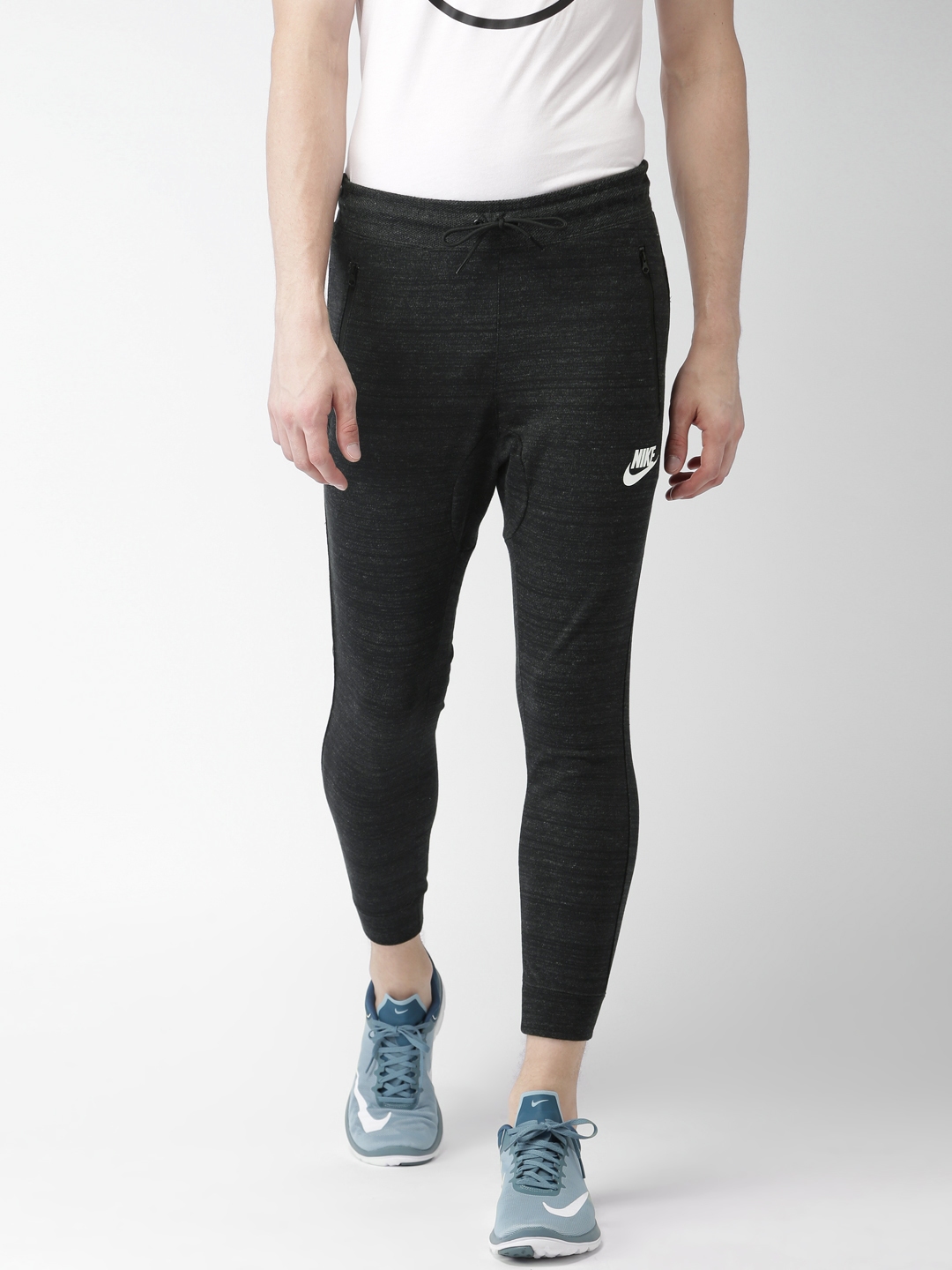 nike charcoal grey joggers