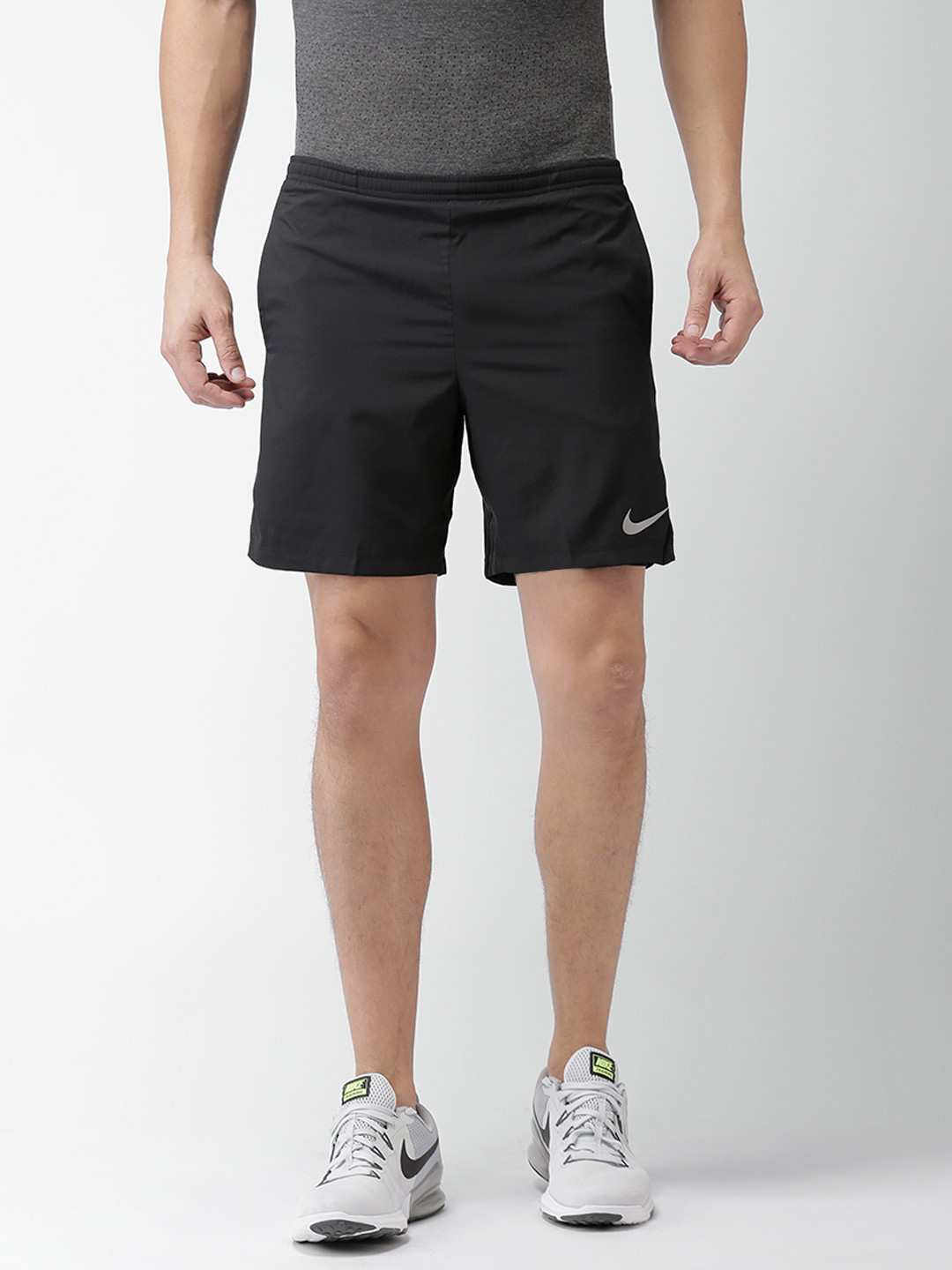 Buy Nike Men Black AS M NK FLX Solid Regular Fit Sports Shorts Shorts