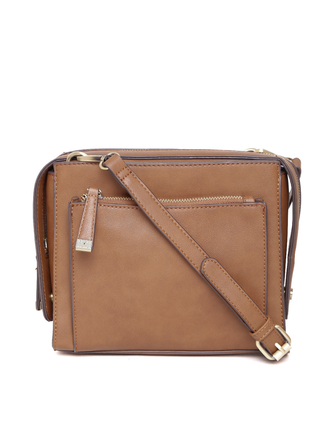 Buy Accessorize Brown Solid Sling Bag Handbags for Women 1995158 Myntra