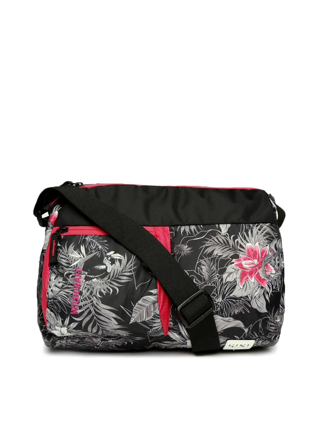 Buy Wildcraft Wiki Unisex Black Printed Messenger Bag Messenger Bag