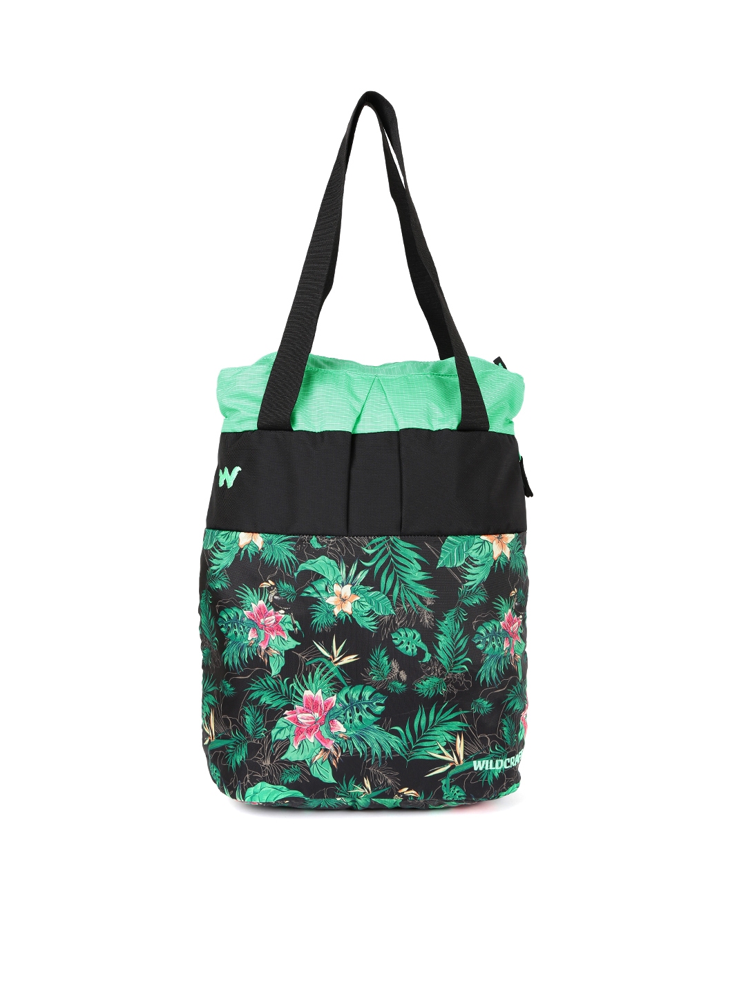 Buy Wildcraft Unisex Black & Green Printed Messenger Bag Messenger