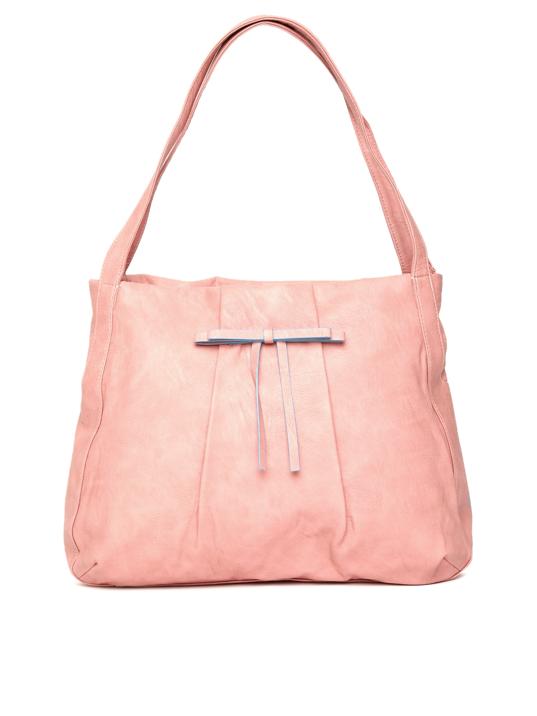 Buy Baggit Dusty Pink Solid Shoulder Bag - Handbags for Women 1996027 ...