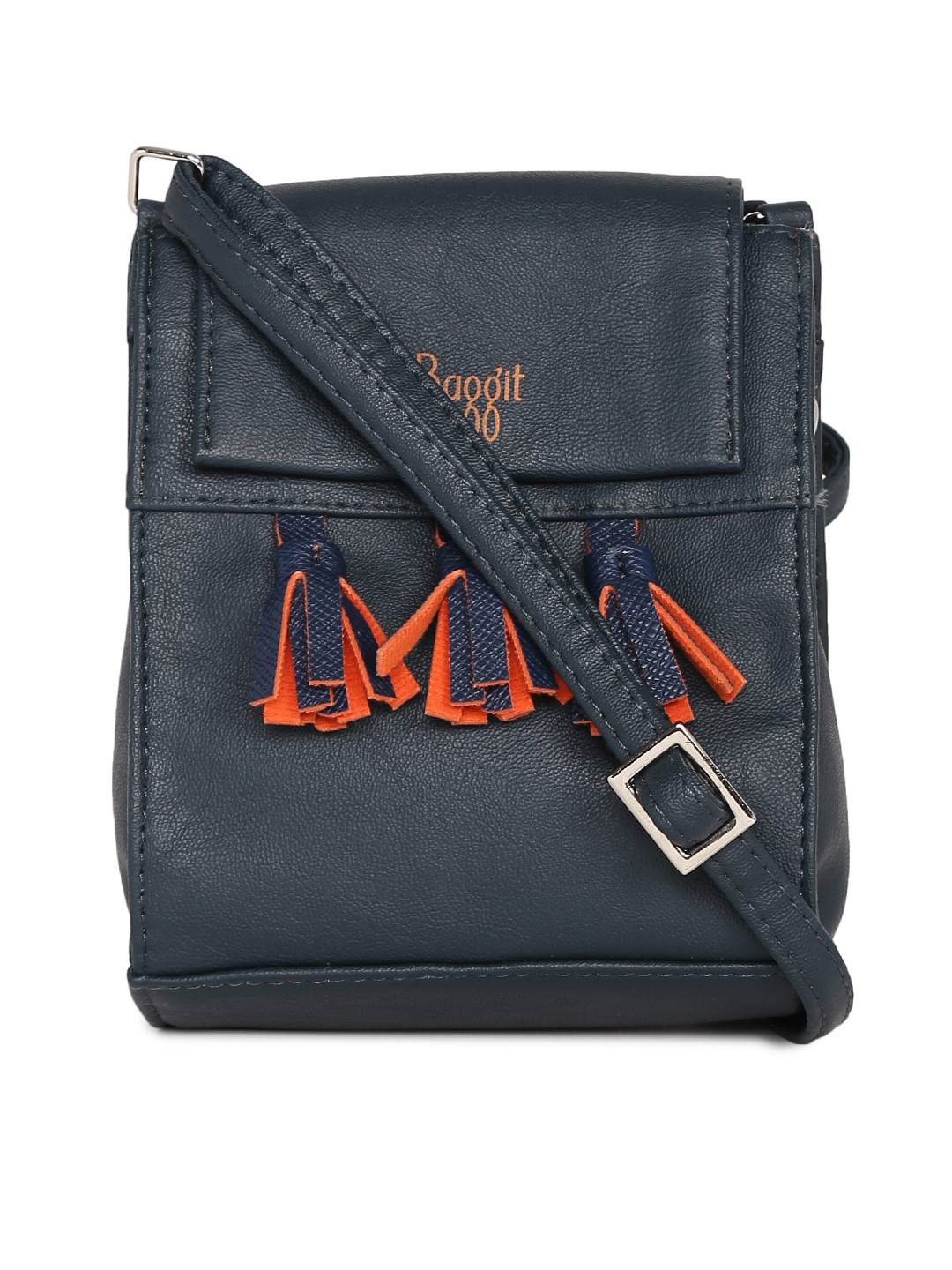 Buy Baggit Navy Solid Sling Bag Handbags for Women 1996108 Myntra