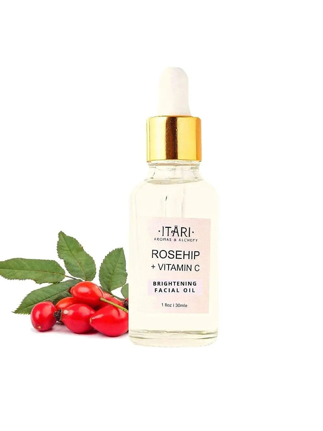 Rosehip Brightening Serum 30 Ml – Mit Hagebuttenöl, Vitamin C & E, Für Strahlende Und Aufgehellte Haut, Natürliche Formel