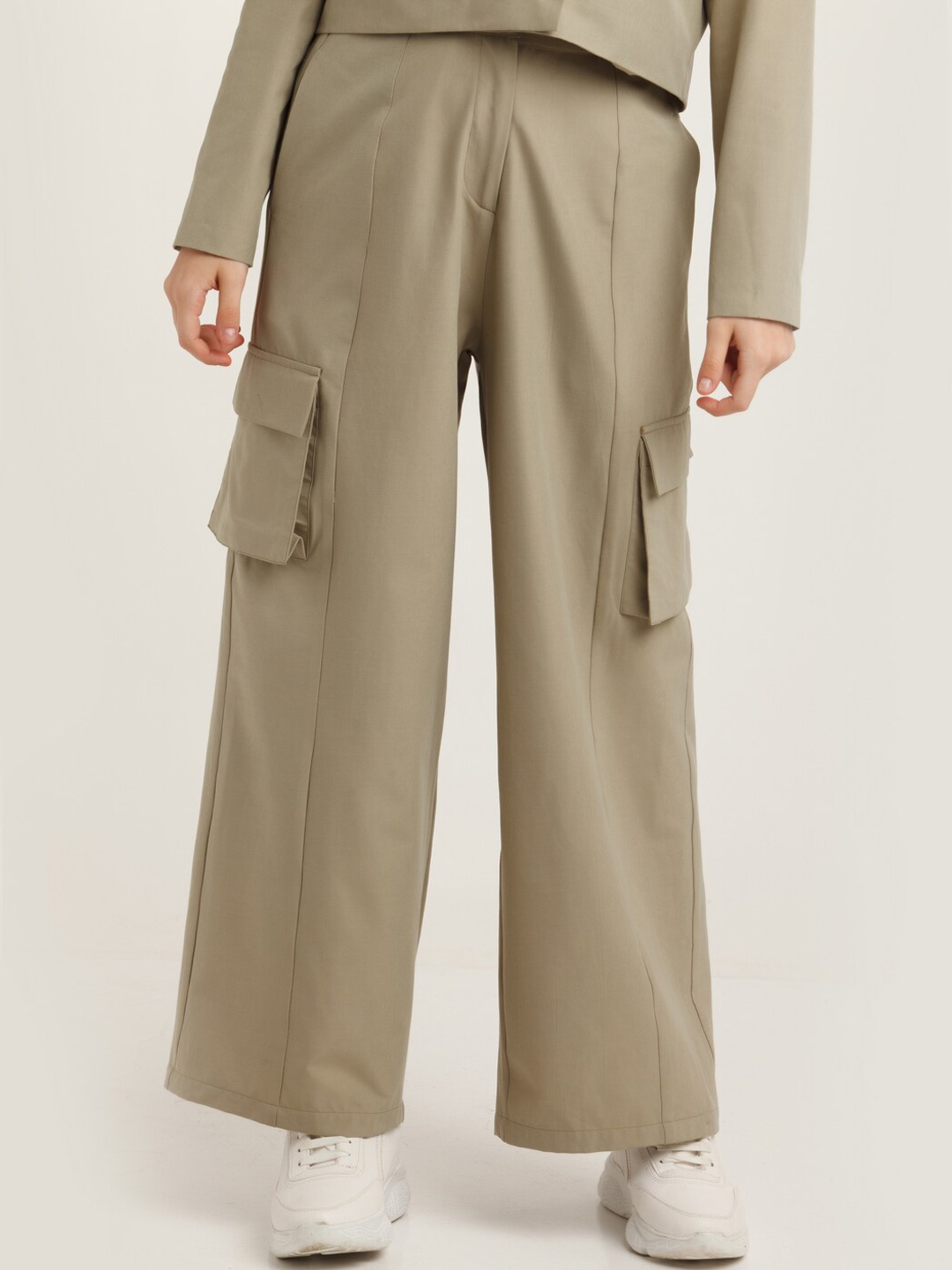 grey cargos women