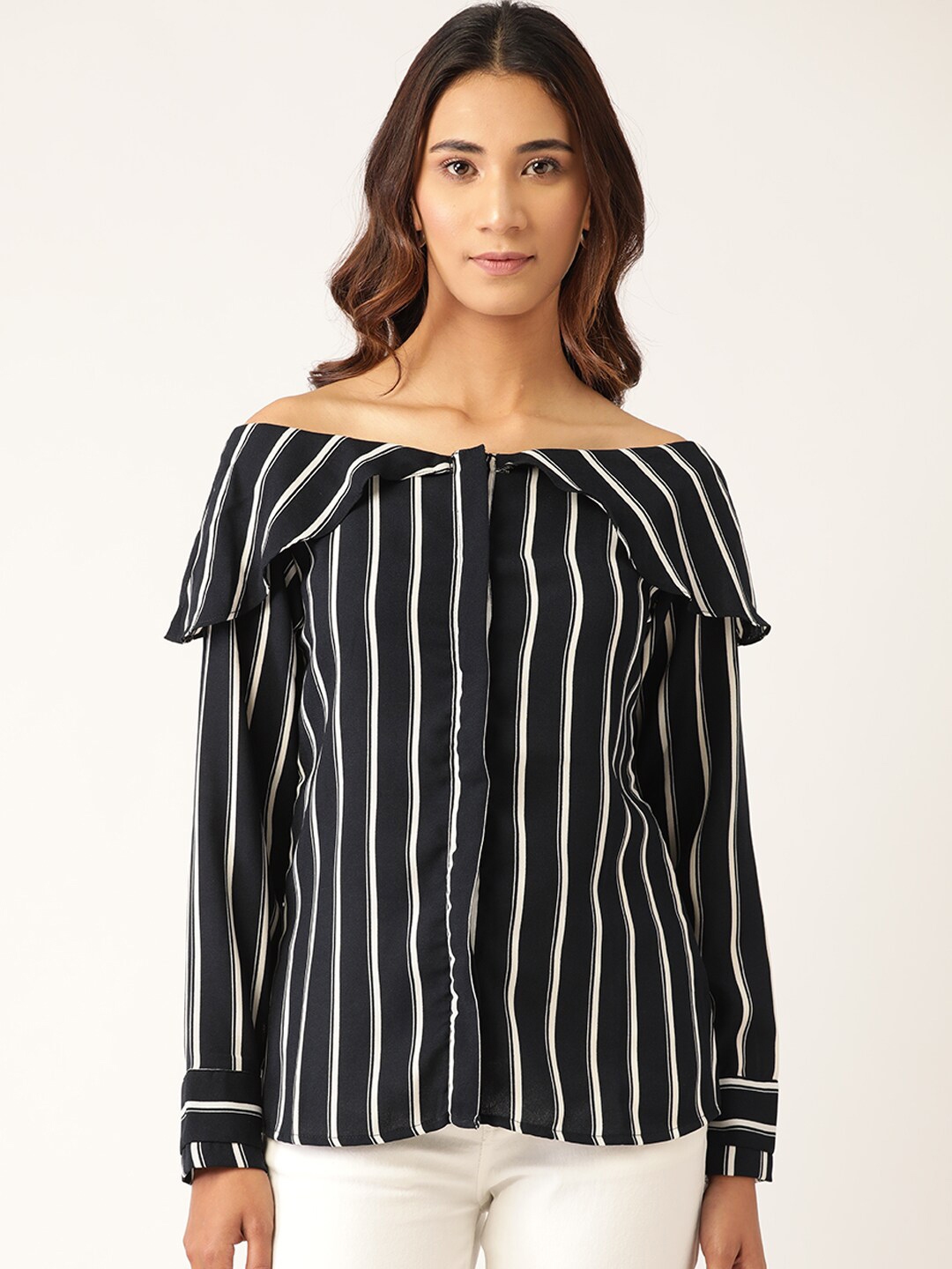 off shoulder top with pants