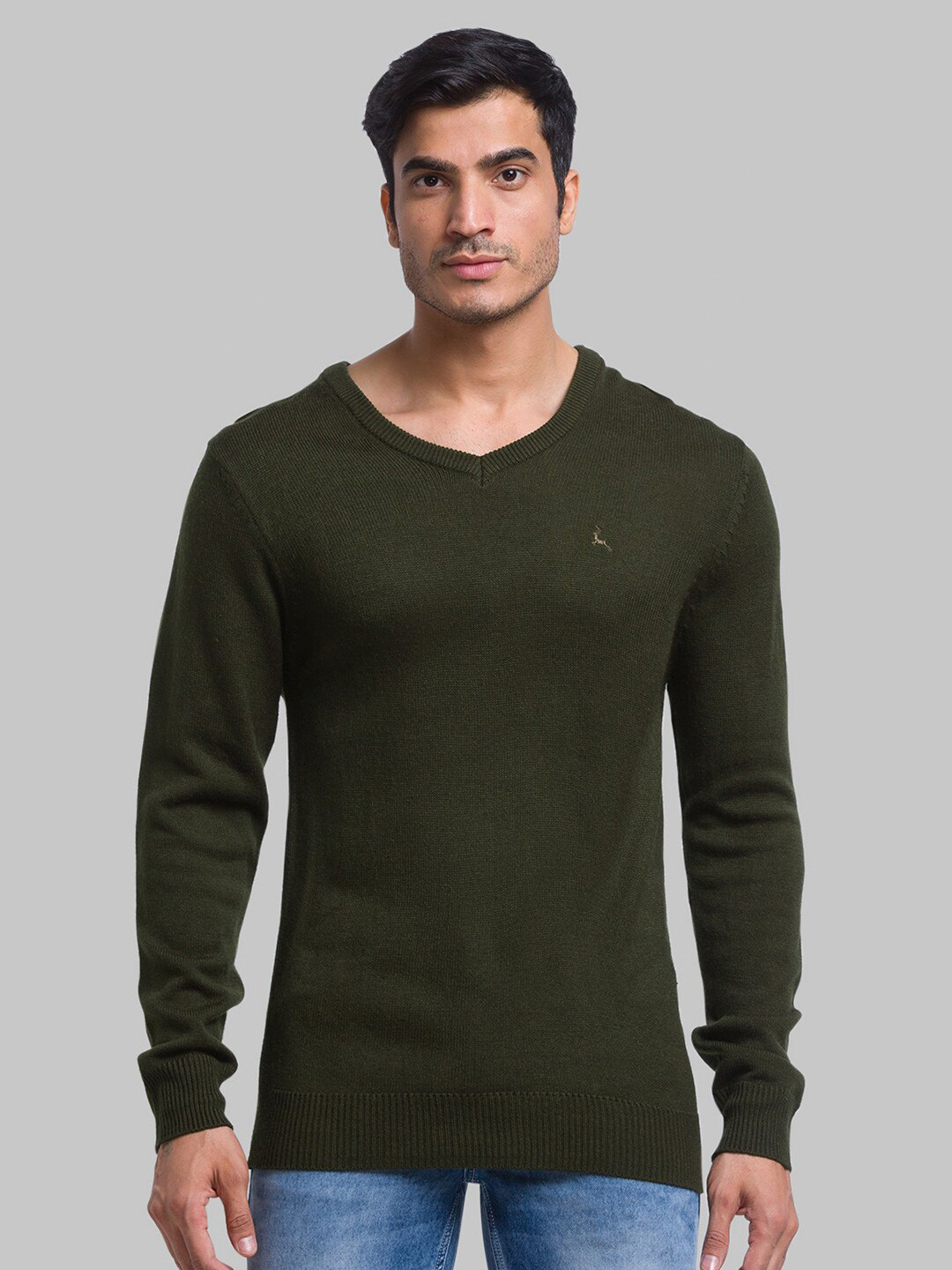 Buy Parx Men Green Pullover Sweaters for Men 19968164 Myntra