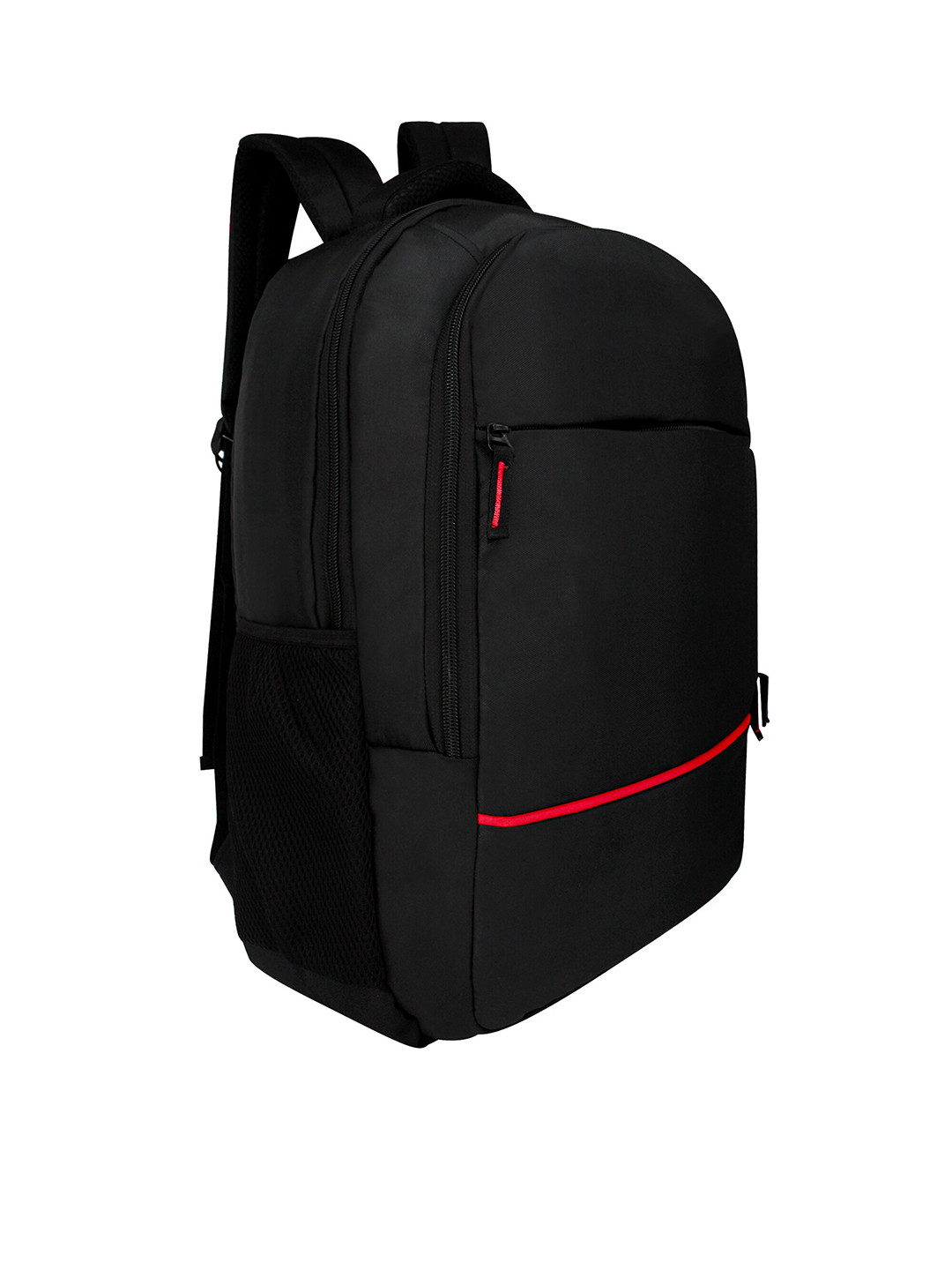 Buy LOOKMUSTER Black & Red Laptop Backpack Backpacks for Unisex