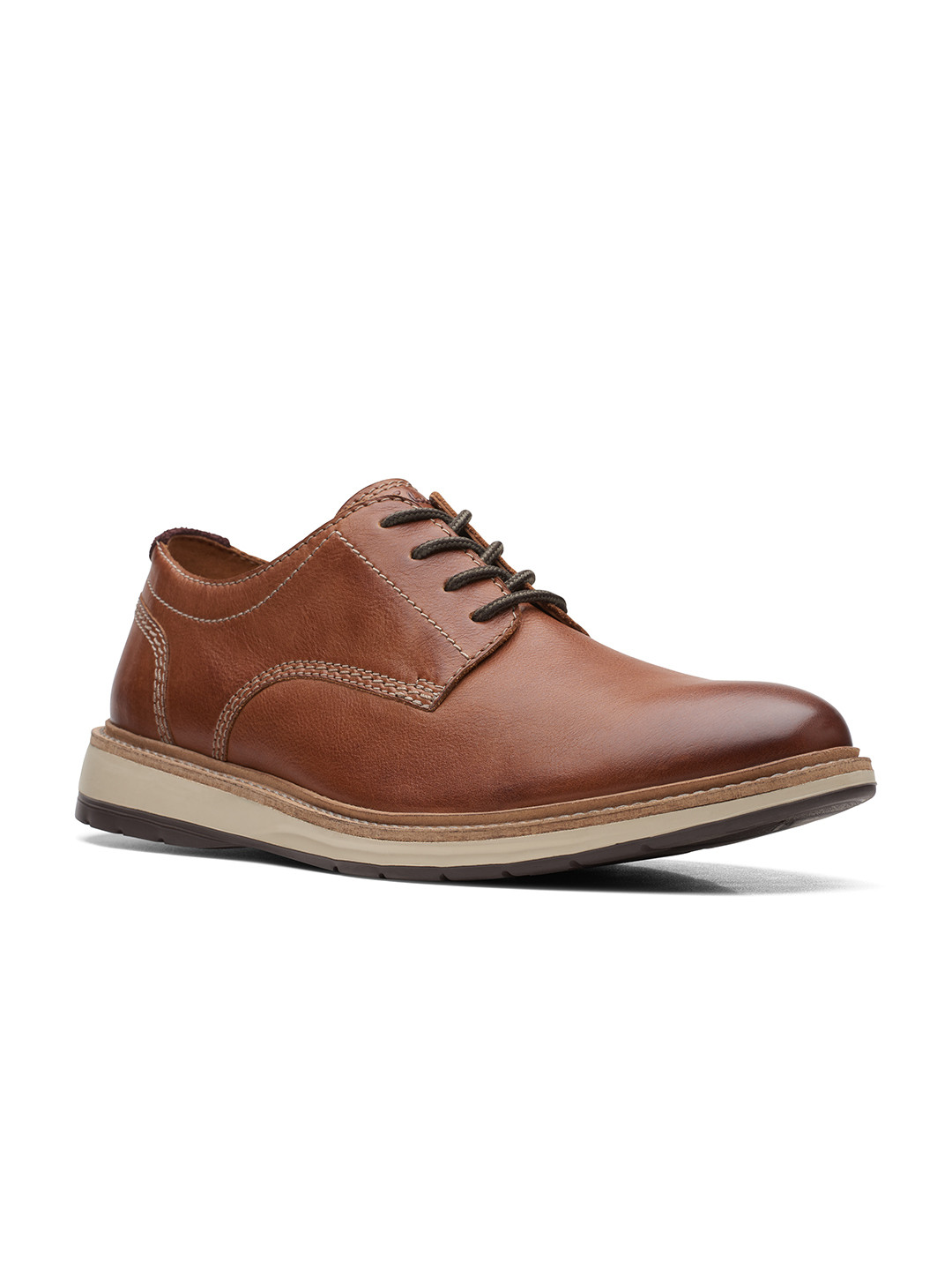 clarks mens brown casual shoes
