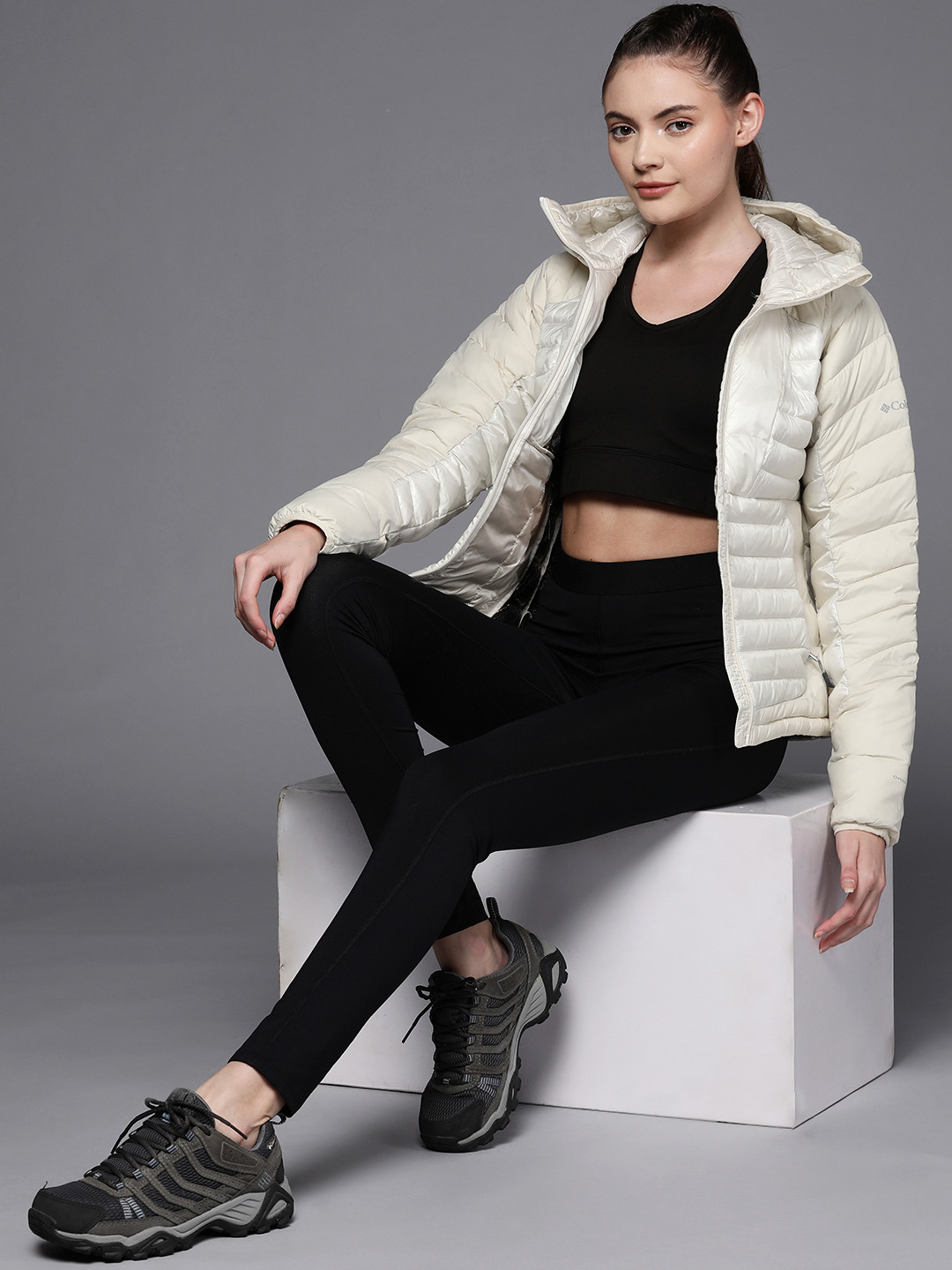 Buy Columbia Women Solid Outdoor Padded Jacket Jackets for Women