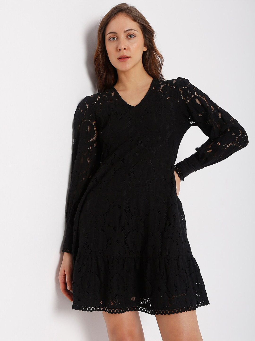 Buy Vero Moda Black Dress Dresses for Women 19985494 Myntra